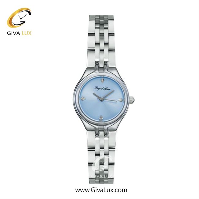 ساعت مچی اورجینال زنانه LdA نقره ای | نقره ای| آبی| کد رفرنس 2465