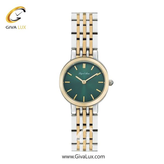 ساعت مچی اورجینال زنانه LdA طلایی | نقره ای-طلایی| سبز| کد رفرنس 2469