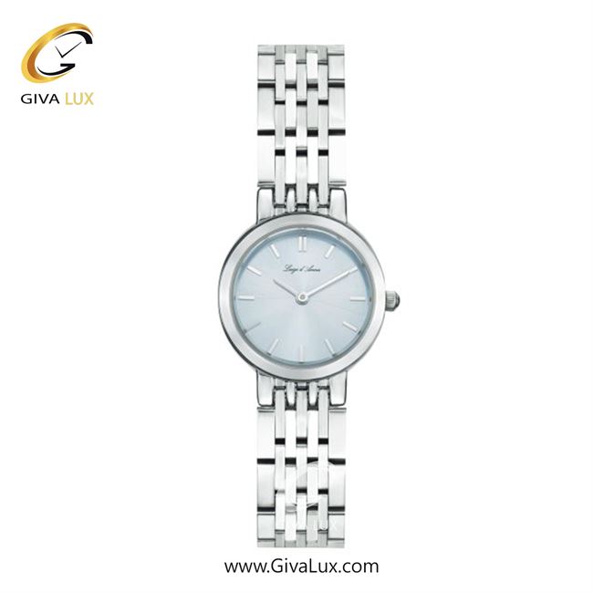 ساعت مچی اورجینال زنانه LdA نقره ای | نقره ای| آبی| کد رفرنس 2469