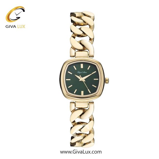 ساعت مچی اورجینال زنانه LdA طلایی | طلایی| سبز| کد رفرنس 2472