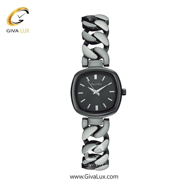 ساعت مچی اورجینال زنانه LdA تیتانیوم | تیتانیوم(زغالی)| مشکی| کد رفرنس 2472