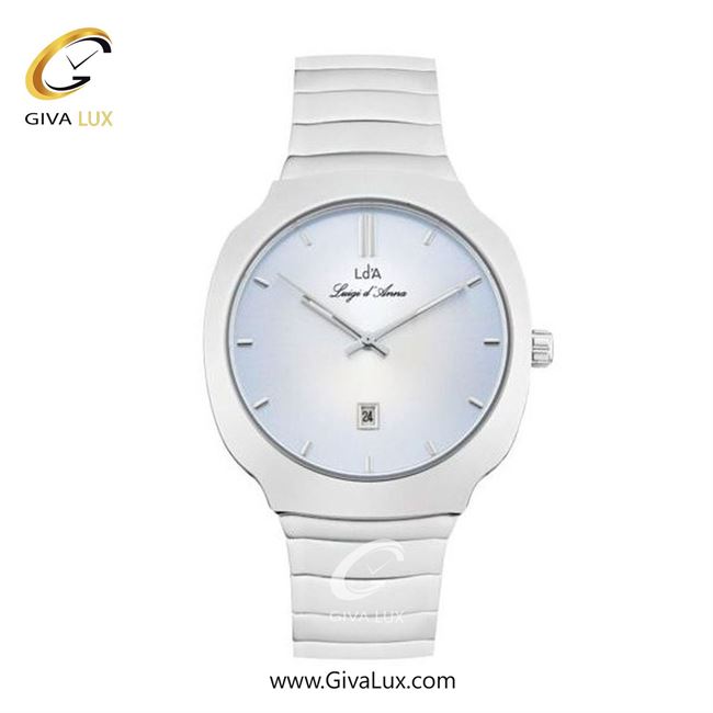 ساعت مچی اورجینال مردانه LdA | لوئیجی د آنا | Luigi d'Ana نقره ای | نقره ای| آبی-نقره ای| کد رفرنس 2480