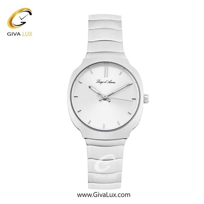 ساعت مچی اورجینال زنانه LdA | لوئیجی د آنا | Luigi d'Ana نقره ای | نقره ای| نقره ای| کد رفرنس 2481