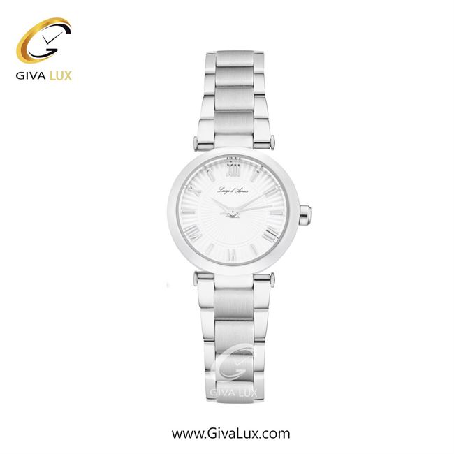 ساعت مچی اورجینال زنانه LdA | لوئیجی د آنا | Luigi d'Ana نقره ای | نقره ای| سفید| کد رفرنس 2486