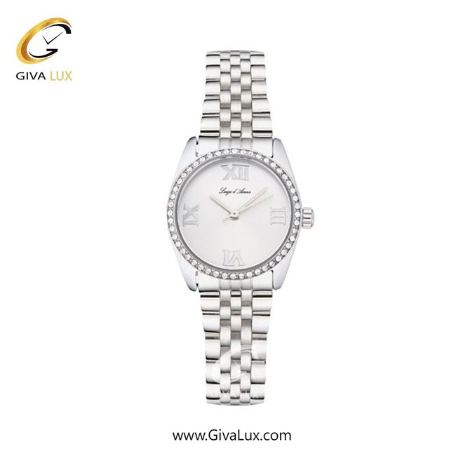 ساعت مچی اورجینال زنانه LdA | لوئیجی د آنا | Luigi d'Ana نقره ای | نقره ای| نقره ای| کد رفرنس 2487