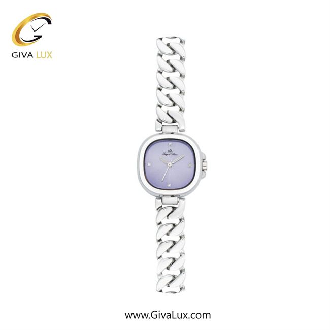 ساعت مچی اورجینال زنانه LdA | لوئیجی د آنا | Luigi d'Ana نقره ای | نقره ای| یاسی| کد رفرنس 2507