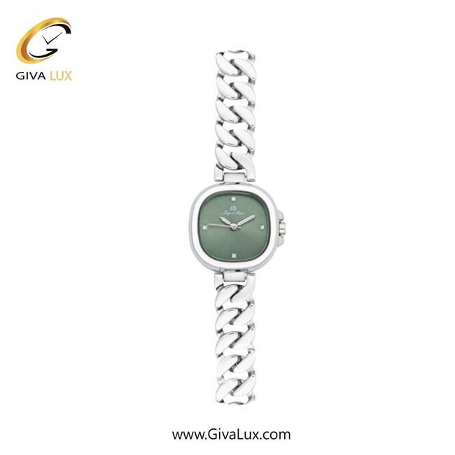 ساعت مچی اورجینال زنانه LdA | لوئیجی د آنا | Luigi d'Ana نقره ای | نقره ای| سبز| کد رفرنس 2507