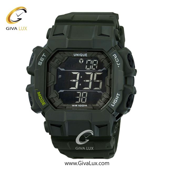 ساعت مچی اورجینال مردانه یونیک سبز | سبز| مشکی| کد رفرنس S2520