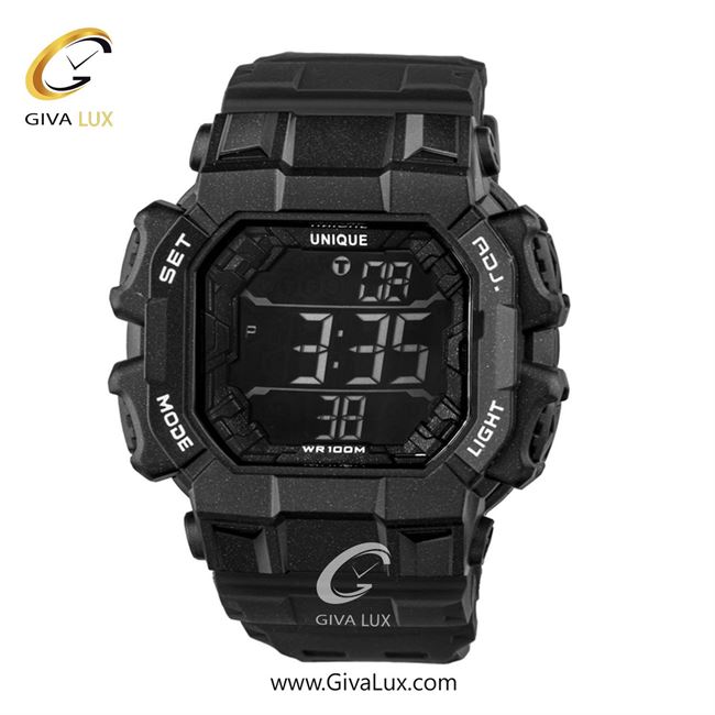 ساعت مچی اورجینال مردانه یونیک مشکی | مشکی| مشکی| کد رفرنس S2520