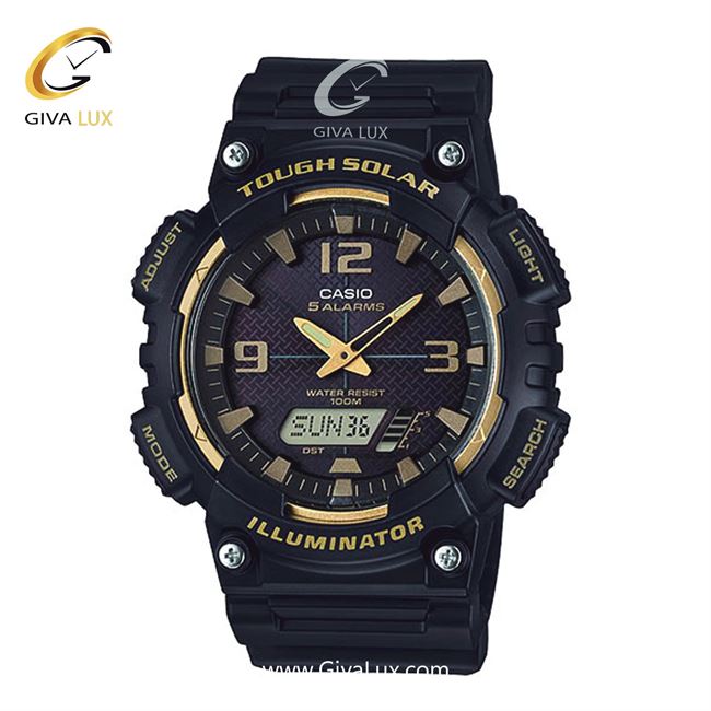 ساعت مچی اورجینال اسپرت کاسیو Casio مشکی | مشکی| مشکی| کد رفرنس AQ-S810W-1A3