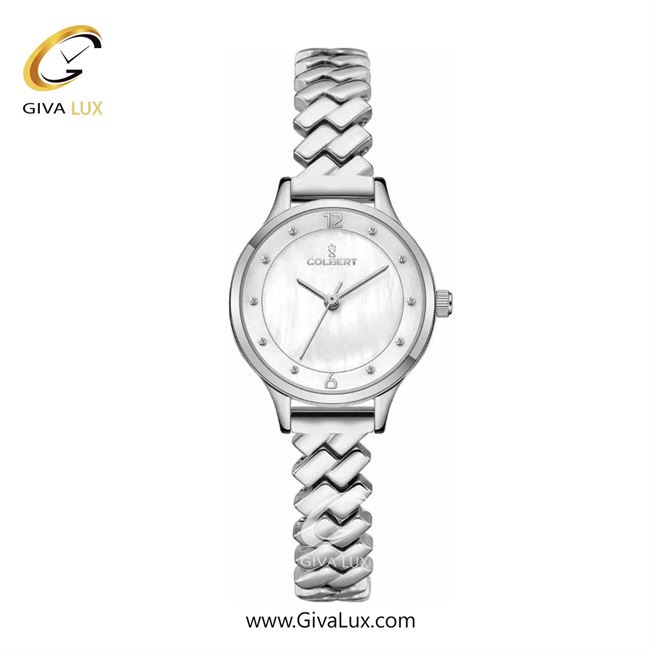 ساعت مچی اورجینال زنانه کلبرت COLBERT نقره ای | نقره ای| سفید صدفی| کد رفرنس 0273L