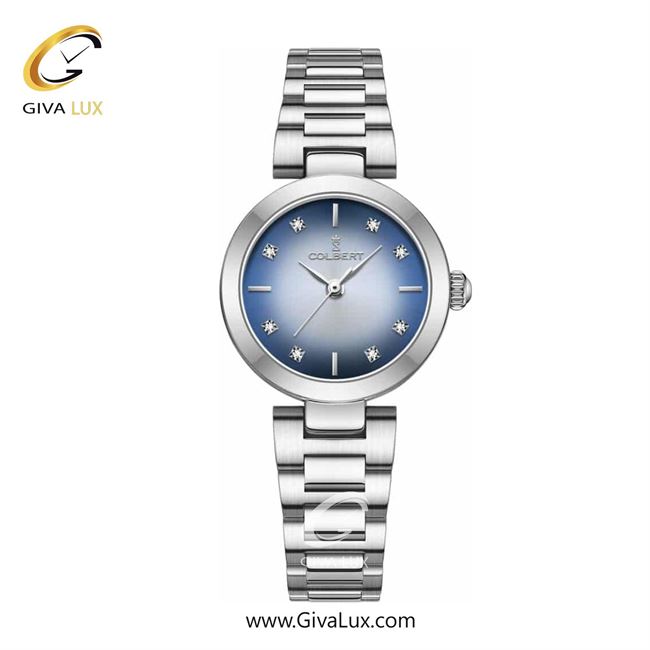 ساعت مچی اورجینال زنانه کلبرت COLBERT نقره ای | نقره ای| نقره ای-آبی| کد رفرنس 0275L