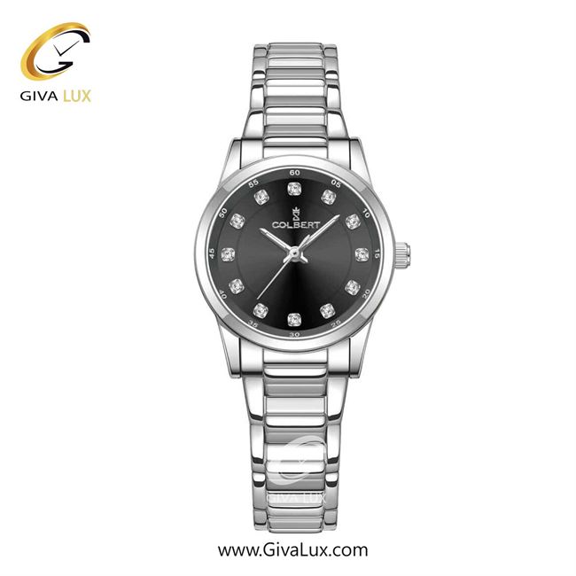 ساعت مچی اورجینال زنانه کلبرت COLBERT نقره ای | نقره ای| مشکی| کد رفرنس 0277L