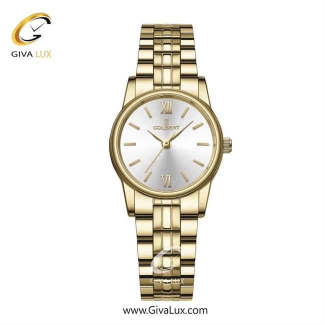 ساعت مچی اورجینال زنانه کلبرت COLBERT طلایی | طلایی| نقره ای| کد رفرنس 0278L