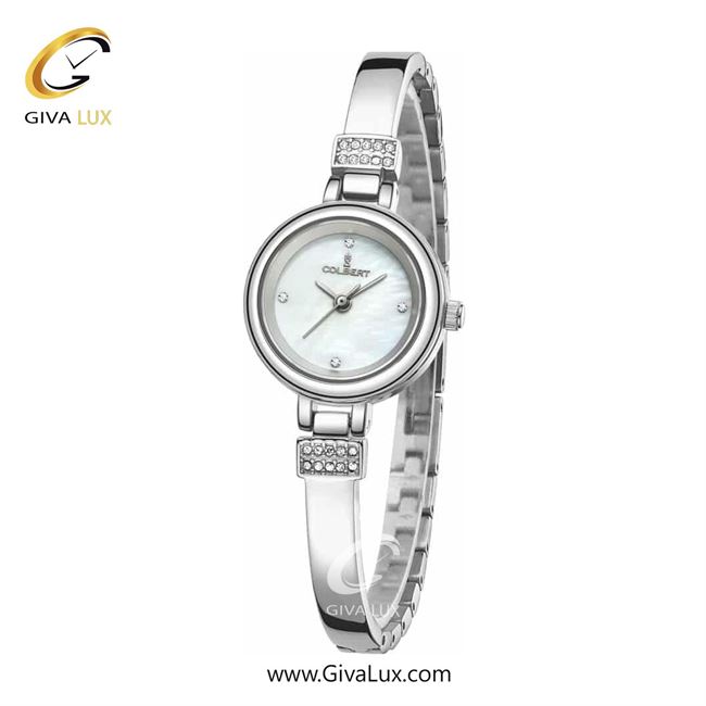 ساعت مچی اورجینال زنانه کلبرت COLBERT نقره ای | نقره ای| سفید صدفی| کد رفرنس  0279L