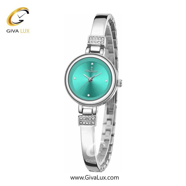 ساعت مچی اورجینال زنانه کلبرت COLBERT نقره ای | نقره ای| سبزآبی| کد رفرنس  0279L