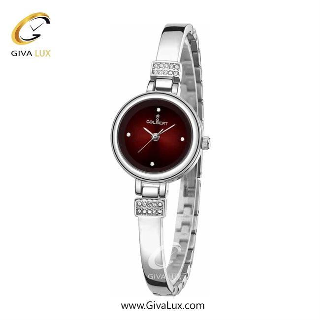 ساعت مچی اورجینال زنانه کلبرت COLBERT نقره ای | نقره ای| زرشکی| کد رفرنس  0279L
