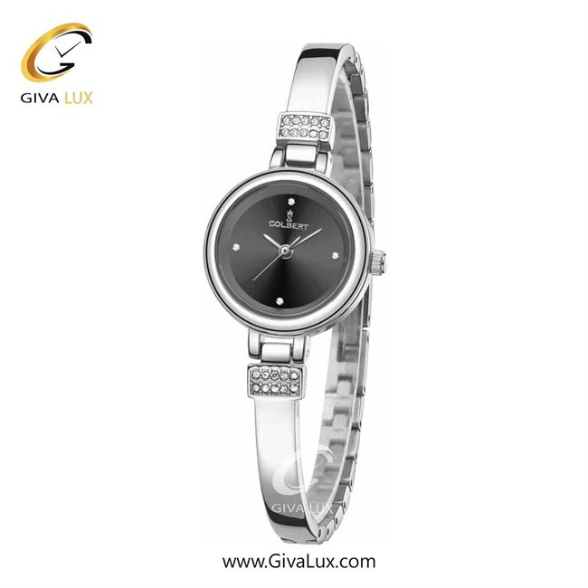 ساعت مچی اورجینال زنانه کلبرت COLBERT نقره ای | نقره ای| مشکی| کد رفرنس  0279L