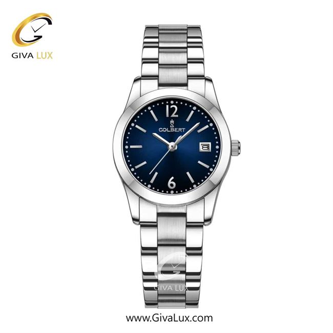 ساعت مچی اورجینال زنانه کلبرت COLBERT نقره ای | نقره ای| سرمه ای| کد رفرنس 0280L