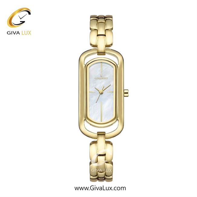 ساعت مچی اورجینال زنانه کلبرت COLBERT طلایی | طلایی| سفید صدفی| کد رفرنس 0281L