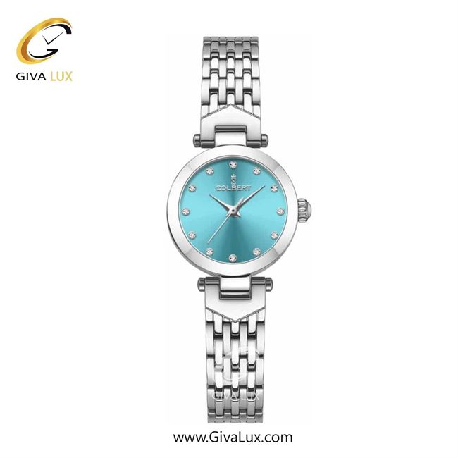 ساعت مچی اورجینال زنانه کلبرت COLBERT نقره ای | نقره ای| آبی| کد رفرنس 0282L