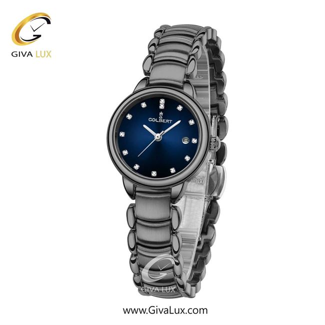 ساعت مچی اورجینال زنانه کلبرت COLBERT تیتانیوم | تیتانیوم| سرمه ای| کد رفرنس 0283L