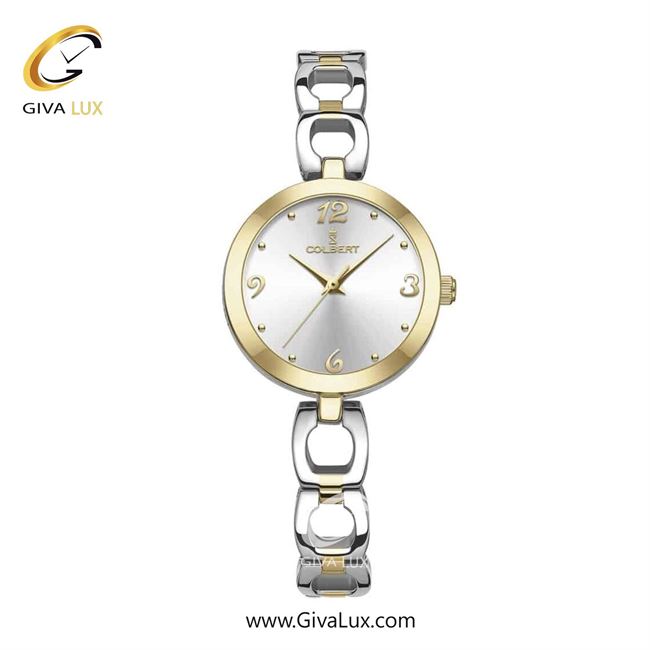 ساعت مچی اورجینال زنانه کلبرت COLBERT طلایی | نقره ای-طلایی| نقره ای| کد رفرنس 0284L