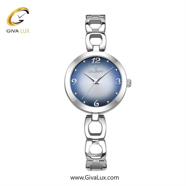 ساعت مچی اورجینال زنانه کلبرت COLBERT نقره ای | نقره ای| آبی-نقره ای| کد رفرنس 0284L