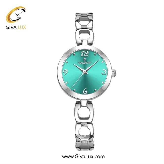 ساعت مچی اورجینال زنانه کلبرت COLBERT نقره ای | نقره ای| آبی| کد رفرنس 0284L