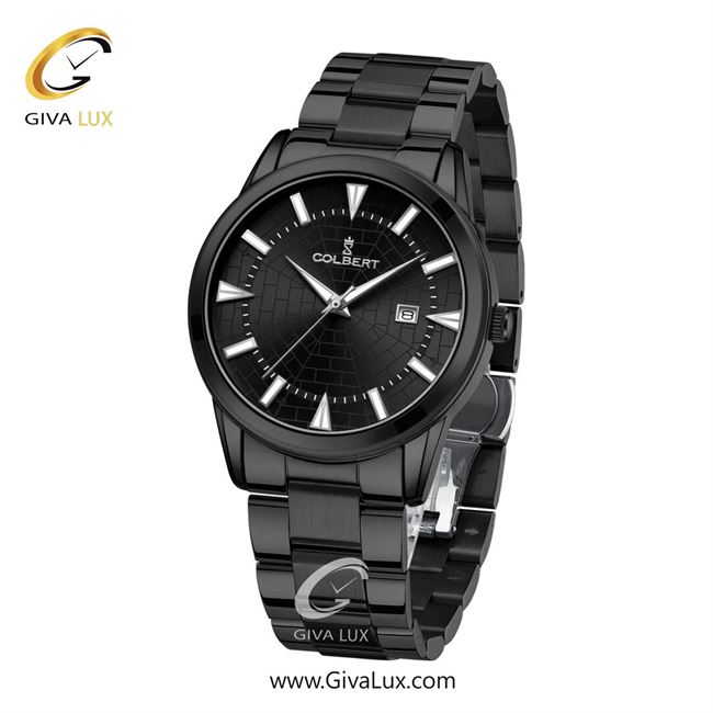 ساعت مچی اورجینال مردانه کلبرت COLBERT مشکی | مشکی| مشکی| کد رفرنس 0289G