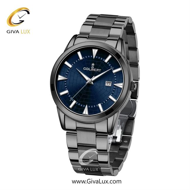 ساعت مچی اورجینال مردانه کلبرت COLBERT تیتانیوم | تیتانیوم| سرمه ای| کد رفرنس 0289G