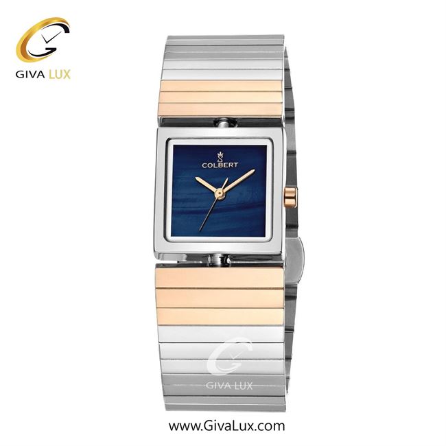 ساعت مچی اورجینال زنانه کلبرت COLBERT نقره ای | رزگلد-نقره ای| سرمه ای| کد رفرنس 0290L