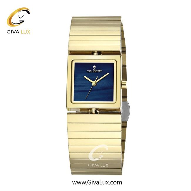 ساعت مچی اورجینال زنانه کلبرت COLBERT طلایی | طلایی| سرمه ای| کد رفرنس 0290L