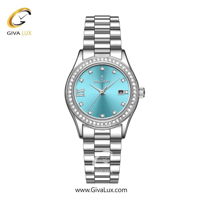 ساعت مچی اورجینال زنانه کلبرت COLBERT نقره ای | نقره ای| آبی| کد رفرنس 0296L