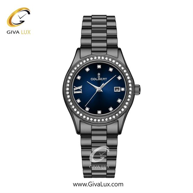 ساعت مچی اورجینال زنانه کلبرت COLBERT تیتانیوم | تیتانیوم| سرمه ای| کد رفرنس 0296L