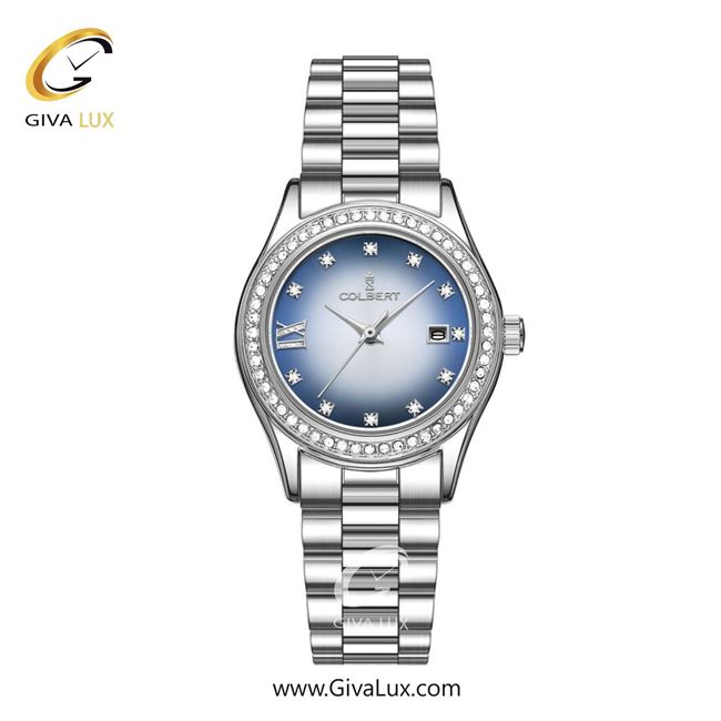 ساعت مچی اورجینال زنانه کلبرت COLBERT نقره ای | نقره ای| آبی-نقره ای| کد رفرنس 0296L