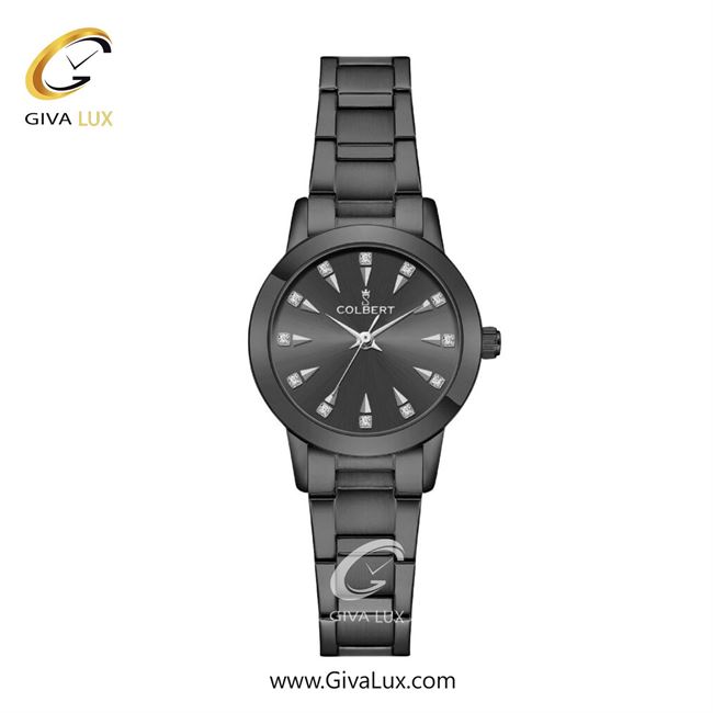ساعت مچی اورجینال زنانه کلبرت COLBERT تیتانیوم | تیتانیوم| دودی|تیتانیوم| کد رفرنس 0297L