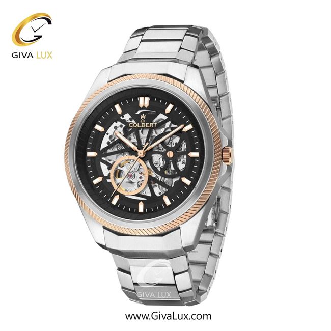 ساعت مچی اورجینال مردانه کلبرت COLBERT رزگلد-نقره ای | نقره ای| مشکی-نقره ای| کد رفرنس 0300M