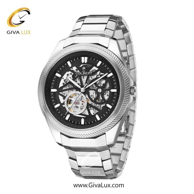 ساعت مچی اورجینال مردانه کلبرت COLBERT نقره ای | نقره ای| نقره ای-مشکی| کد رفرنس 0300M