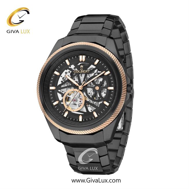 ساعت مچی اورجینال مردانه کلبرت COLBERT رزگلد-مشکی | مشکی| نقره ای-مشکی| کد رفرنس 0300M