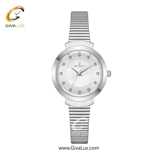 ساعت مچی اورجینال زنانه کلبرت COLBERT نقره ای | نقره ای| سفید صدفی| کد رفرنس 0301L