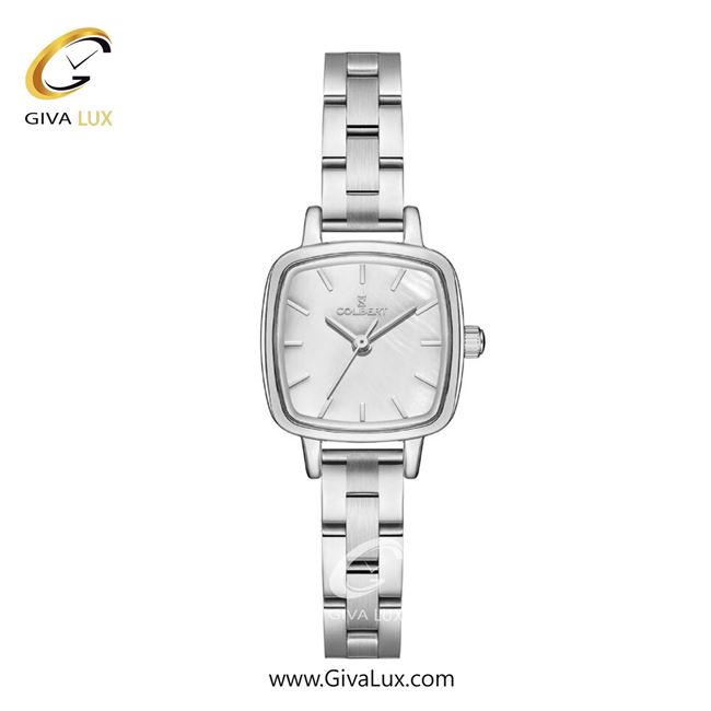 ساعت مچی اورجینال زنانه کلبرت COLBERT نقره ای | نقره ای| سفید صدفی| کد رفرنس 0302L