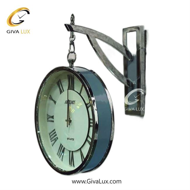 ساعت دیواری اورجینال آرتمیس آلیاژ فلزی نقره ای| کد رفرنس 30280