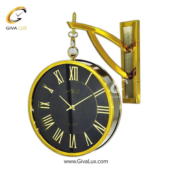 ساعت دیواری اورجینال آرتمیس آلیاژ فلزی طلایی| کد رفرنس 30280
