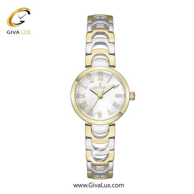 ساعت مچی اورجینال زنانه کلبرت COLBERT طلایی | نقره ای-طلایی| سفید صدفی| کد رفرنس  0303L