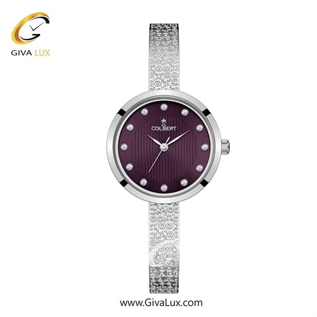 ساعت مچی اورجینال زنانه کلبرت COLBERT نقره ای | نقره ای| بادمجانی| کد رفرنس 0305L