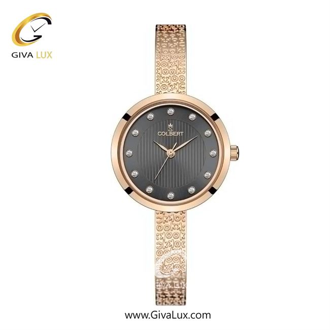ساعت مچی اورجینال زنانه کلبرت COLBERT رزگلد | رزگلد| دودی|تیتانیوم| کد رفرنس 0305L