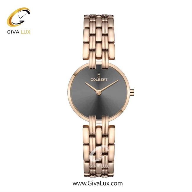 ساعت مچی اورجینال زنانه کلبرت COLBERT رزگلد | رزگلد| دودی|تیتانیوم| کد رفرنس 0306L