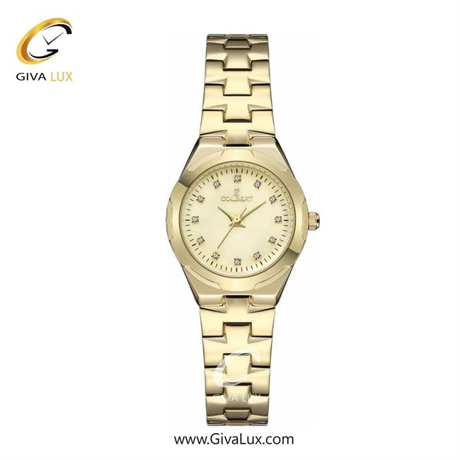 ساعت مچی اورجینال زنانه کلبرت COLBERT طلایی | طلایی| طلایی| کد رفرنس 0309L