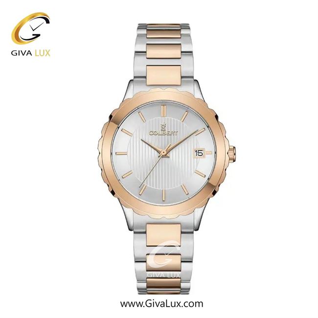ساعت مچی اورجینال زنانه کلبرت COLBERT رزگلد | نقره ای-رزگلد| نقره ای| کد رفرنس 0310L
